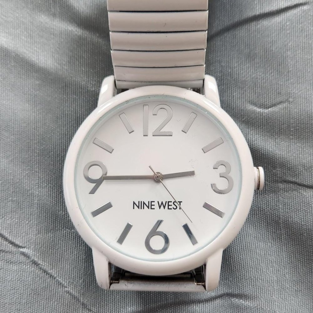 Nine West Women's White Watch